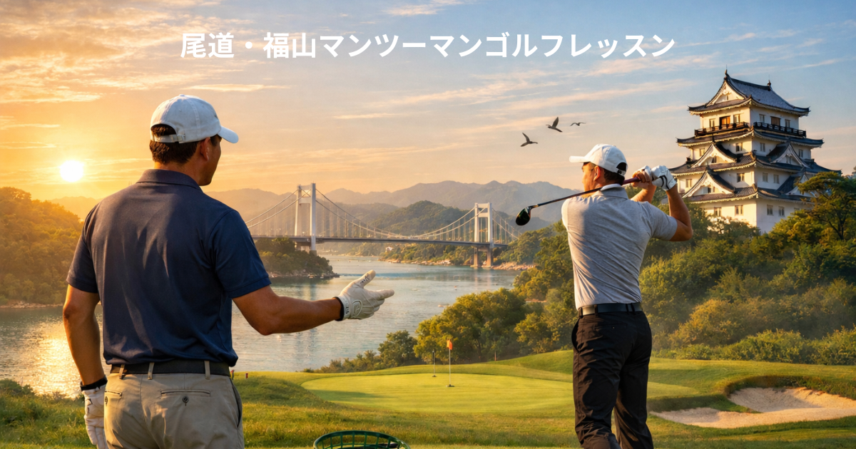 尾道・福山マンツーマンゴルフレッスン